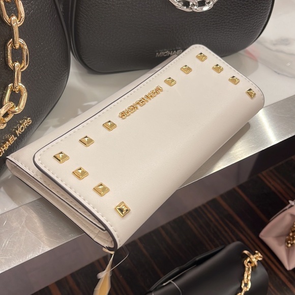 MICHAEL KORS JET SET TRAVEL LADY LARGE TRIFOLD  NON-VEGAN LEATHER WALLET 

NWT - Picture 5 of 16